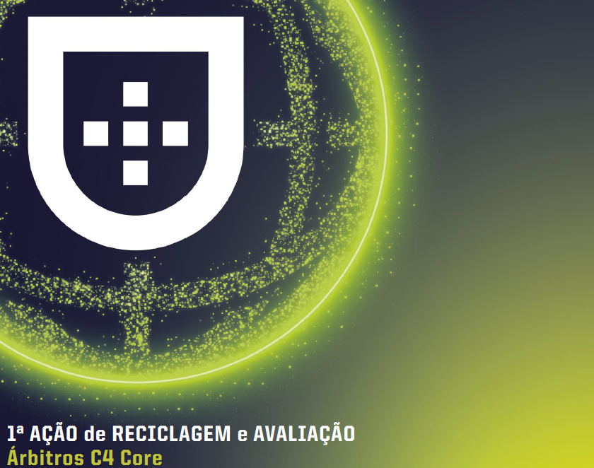 Arbitragem AF Setúbal presente na ARA para árbitros de futebol C4 CORE